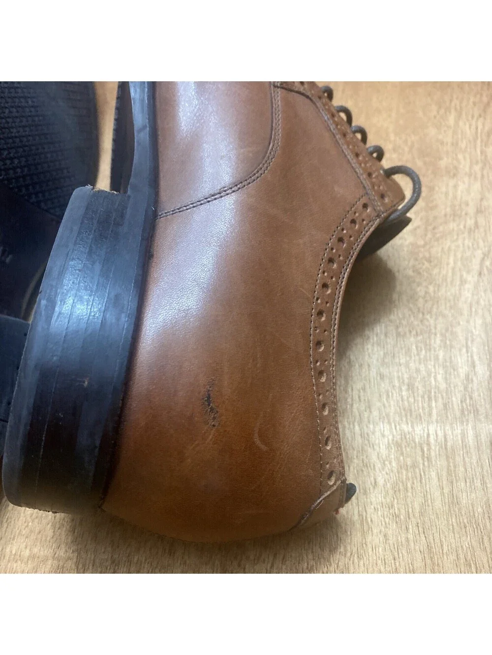 Cole Haan Grand 2.0 Shoes Mens Size 9.5 M Brown Leather C30626 Casual Preppy